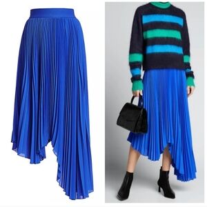 Alice + Olivia Blue Midi Dress